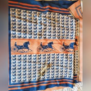 Long, elegant shawl/wrap with clip NWOT